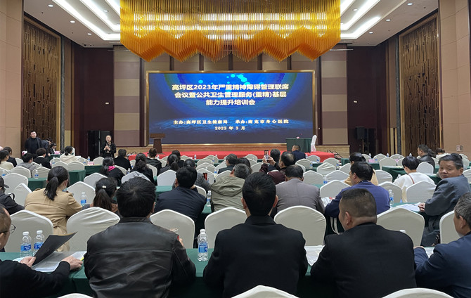 南充市身心醫(yī)院成功舉辦高坪區(qū)嚴重精神障礙管理聯(lián)席會暨公共衛(wèi)生管理服務(wù)（重精）基層能力提升培訓會
